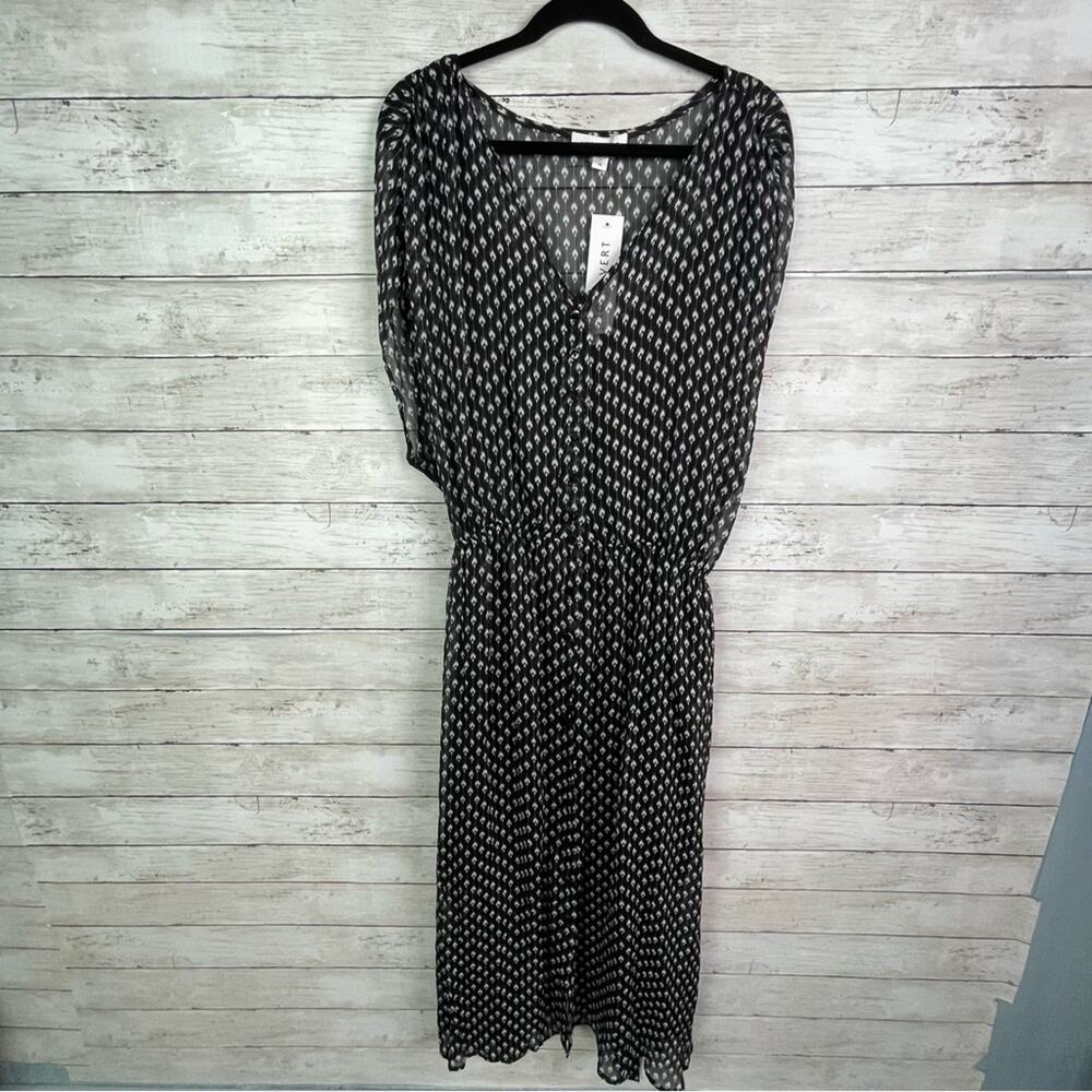 Armour Verte Marinna Viscose Chiffon Dress Nova Size 3X